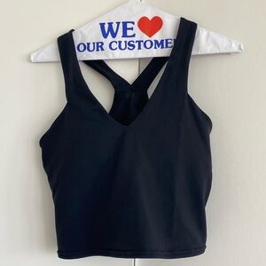 Alo Airbrush real bra tank. Worn twice! It’s a medium but fits smaller
